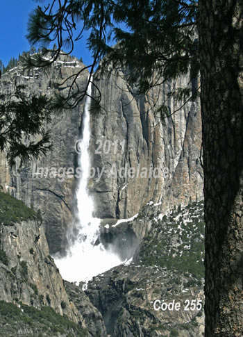 Upper Yosemite Fall and Snowcone